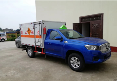 上汽大通皮卡爆破器材運輸車 四驅危險品防爆與電動防爆雙重優勢解析